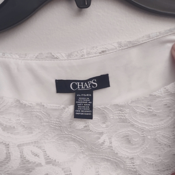 Chaps Dresses & Skirts - Chaps Black/White Mini Dress - XL